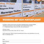 Flyer Matchplakat SCAB Flyer Matchplakat SCAB